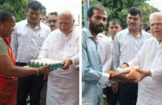 ಪರಿಶಿಷ್ಟ ಪಂಗಡದ ಜನರಿಗೆ ದೇಶಪಾಂಡೆ  ಪೌಷ್ಠಿಕ ಆಹಾರ ಕಿಟ್ ವಿತರಣೆ