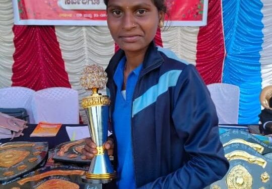 ಭೂದೇವಿ ಗಾವಡಾಗೆ ಬಾಲಕಿಯರ ವೈಯುಕ್ತಿಕ ಸಮಗ್ರ ವೀರಾಗ್ರಣಿ