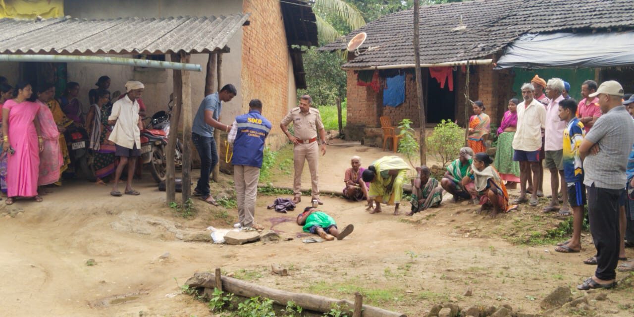 ವ್ಯಕ್ತಿಯೊರ್ವ ಸ್ವಂತ ತಮ್ಮನ ಹೆಂಡತಿಯ ಕೊಲೆ