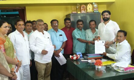 ಮಾರ್ಕೆಟಿಂಗ್ ಸೊಸೈಟಿ ಚುನಾವಣೆಗೆ ನಾಮ ಪತ್ರ ಸಲ್ಲಿಕೆ
