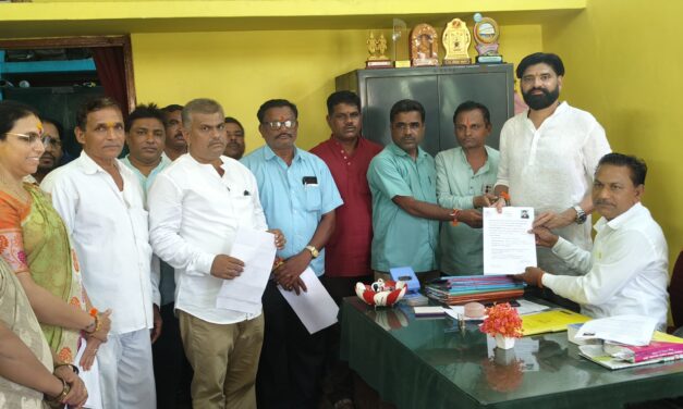 ಮಾರ್ಕೆಟಿಂಗ್ ಸೊಸೈಟಿ ಚುನಾವಣೆಗೆ ನಾಮ ಪತ್ರ ಸಲ್ಲಿಕೆ