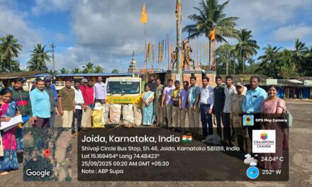 ಜೋಯಿಡಾ ತಾಲೂಕು – ಸ್ವಚ್ಛತಾ ಹೀ ಸೇವಾ ಪಾಕ್ಷಿಕ ವಿಶೇಷ ಶ್ರಮದಾನ