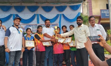 ರಾಮನಗರ ಜಿಲ್ಲಾ ಮಟ್ಟದ ಕ್ರೀಡಾ ಕೂಟದಲ್ಲಿ ಸಾಧನೆ