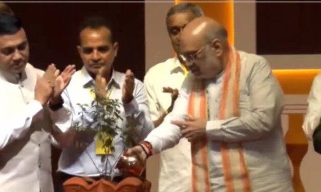 ಗೋವಾದಲ್ಲಿ ಮಾಜೆ ಘರ್ ಯೋಜನೆಗೆ ಚಾಲನೆ ನೀಡಿದ-ಅಮಿತ್ ಶಾ