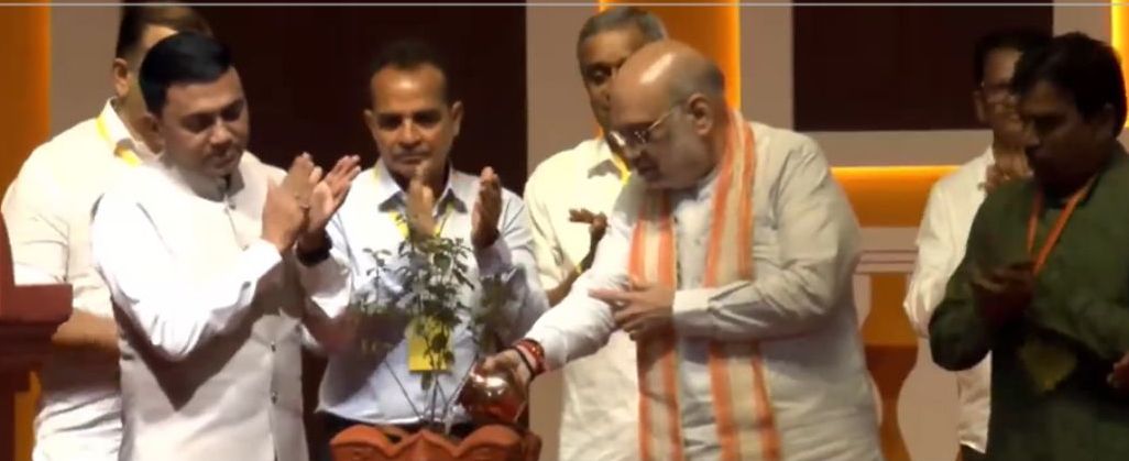 ಗೋವಾದಲ್ಲಿ ಮಾಜೆ ಘರ್ ಯೋಜನೆಗೆ ಚಾಲನೆ ನೀಡಿದ-ಅಮಿತ್ ಶಾ