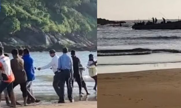 ಗೋವಾದಲ್ಲಿ ಮುಳುಗಿದ ಮೀನುಗಾರಿಕಾ ಬೋಟ್