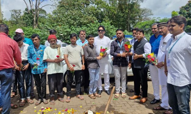 ಸ್ವಚ್ಛ ಭಾರತ್ ಮಿಷನ್ ಅಡಿಯಲ್ಲಿ, ಮಹಿಳೆಯರಿಗಾಗಿ ಶೌಚಾಲಯ ನಿರ್ಮಾಣ ಯೋಜನೆಯ ಭೂಮಿ ಪೂಜೆ
