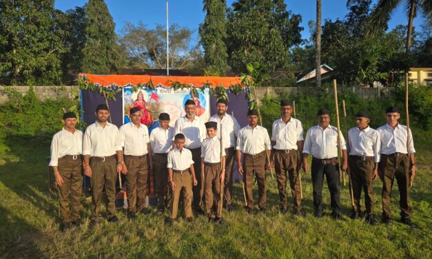 ಕುಳವೆಯಲ್ಲಿ ಆರ್ ಎಸ್ ಎಸ್ ವಿಜಯ ದಶಮಿ ಉತ್ಸವ ಯಶಸ್ವಿ