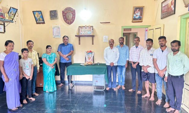 ನಂದಿಗದ್ದೆ ಪಂಚಾಯಿತಿಯಲ್ಲಿಮಹರ್ಷಿ ವಾಲ್ಮೀಕಿ ಜಯಂತಿ ಆಚರಣೆ