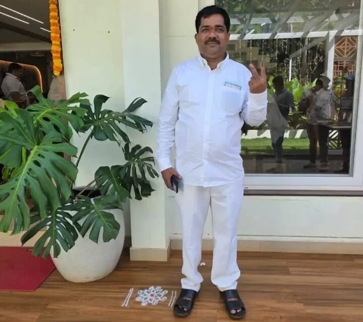 ಗೆಲುವಿನ ನಗಾರಿ ಬಾರಿಸಿದ ಕೃಷ್ಣ ದೇಸಾಯಿ