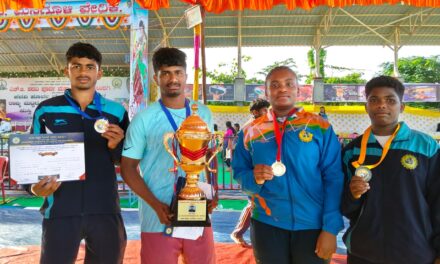 ರಾಮನಗರದ ವಿದ್ಯಾರ್ಥಿ ಗಳ ರಾಜ್ಯ ಮಟ್ಟದ ಕುಸ್ತಿ ಕ್ರೀಡಾ ಕೂಟದಲ್ಲಿ ಸಾಧನೆ