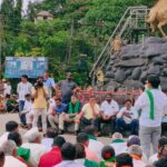ಪ್ಯಾರಿ ಸಕ್ಕರೆ ಕಾರ್ಖಾನೆಯ ವಿರುದ್ಧ ಕಬ್ಬು ಬೆಳೆಗಾರರಿಂದ ಪ್ರತಿಭಟನೆ