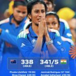 ಮಹಿಳಾ ವಿಶ್ವಕಪ್;ಭಾರತದ ವನಿತೆಯರು ಪೈನಲ್ ಗೆ