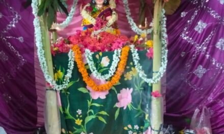 ಪೋಟೋಲಿ ಶಾಲೆಯಲ್ಲಿ ಸರಸ್ವತಿ ಪೂಜಾ ಕಾರ್ಯಕ್ರಮ