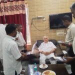 ದೇಶಪಾಂಡೆ ಯವರ ಜೊತೆ ತಾಲೂಕಿನ ವಿವಿಧ ಸಮಸ್ಯೆಗಳ ಕುರಿತು ಚರ್ಚೆ