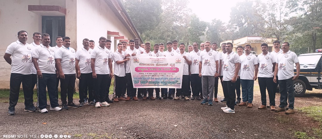 ಏಕತಾ ಓಟ ಮಾಡಿದ ಪೊಲೀಸ್ ಇಲಾಖೆ