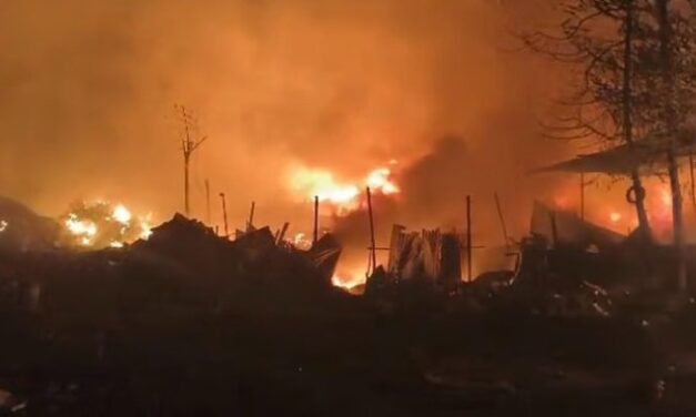 ಗುಜರಿ ಅಡ್ಡೆಗೆ ಬೆಂಕಿ ಆತಂಕ್ಕೊಳಗಾದ ಜನತೆ, ಗೋವಾ ಬಿರ್ಲಾದಲ್ಲಿ ಘಟನೆ