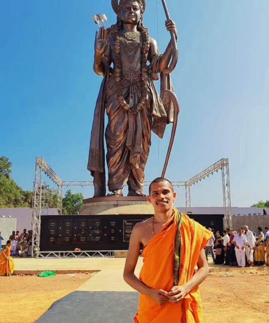 ಗೋವಾ ಪರ್ತಗಾಳಿ ಮಠದಲ್ಲಿ ಇಂದು ಏಷ್ಯಾದ ಅತಿ ಎತ್ತರದ ಶ್ರೀರಾಮನ ಮೂರ್ತಿ ಅನಾವರಣ