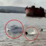 ಫೇರಿ ಪಾಯಿಂಟ್ ನಿಂದ ನದಿಗೆ ಹಾರಿದ ಕಾರು,ಬೆಚ್ಚಿ ಬೀಳಿಸುವ ಘಟನೆ