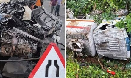 ಗೋವಾದಲ್ಲಿ ಭೀಕರ ಅಪಘಾತ ಇಬ್ಬರು ಪ್ರವಾಸಿಗರು ಸ್ಥಳದಲ್ಲೇ ಸಾವು