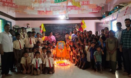 ನಂದಿಗದ್ದೆ ಶಾಲೆಯಲ್ಲಿ ಸಂಭ್ರಮದ ಕನ್ನಡ ರಾಜ್ಯೋತ್ಸವ