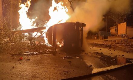 ಯಲ್ಲಾಪುರದ ಅರ್ಬೈಲ್ ಘಟ್ಟದಲ್ಲಿ ಸ್ಪಿರಿಟ್ ಟ್ಯಾಂಕರ್ ಗೆ ಬೆಂಕಿ