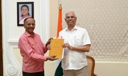 ಕೇರಳದ ರಾಜ್ಯಪಾಲರನ್ನು ಭೇಟಿಯಾದ T.N.ಧ್ರುವಕುಮಾರ್