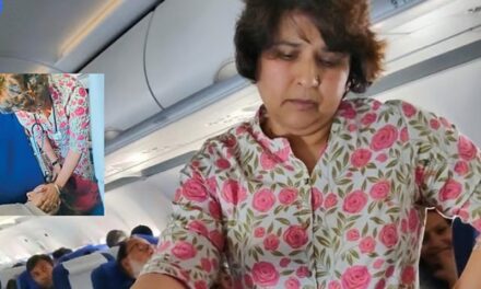 ವಿಮಾನದಲ್ಲಿ ಹೃದಯಾಘಾತವಾದ ಮಹಿಳೆಯ ಜೀವ ಉಳಿಸಿದ ವೈದ್ಯೆ