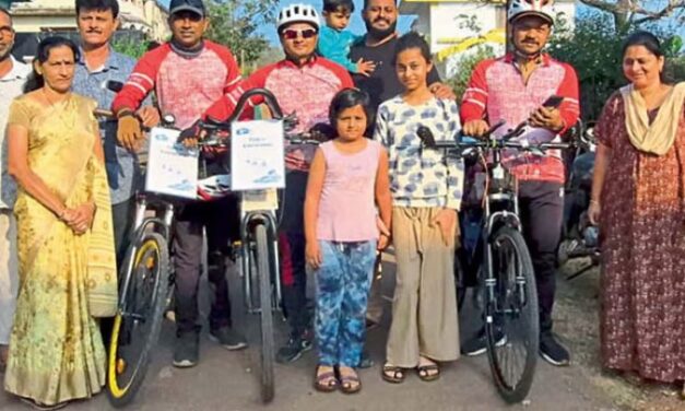 ಪರಿಸರ ರಕ್ಷಣೆಯ ಸಂದೇಶ ಸಾರುತ್ತಿರುವ ಸೈಕಲ್ ಸವಾರರು…ನಿಮ್ಮಲ್ಲಿಯೂ ಬರಬಹುದು