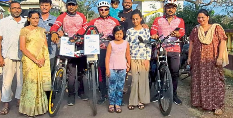ಪರಿಸರ ರಕ್ಷಣೆಯ ಸಂದೇಶ ಸಾರುತ್ತಿರುವ ಸೈಕಲ್ ಸವಾರರು…ನಿಮ್ಮಲ್ಲಿಯೂ ಬರಬಹುದು