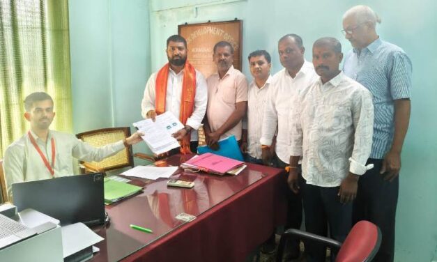 ಗೋವಾ ಕನ್ನಡಿಗರ ಪ್ರತಿನಿಧಿಯಾಗಿ ರಾಜೇಶ್ ಶೆಟ್ಟಿ ಜಿ.ಪಂ ಚುನಾವಣಾ ಕಣಕ್ಕೆ