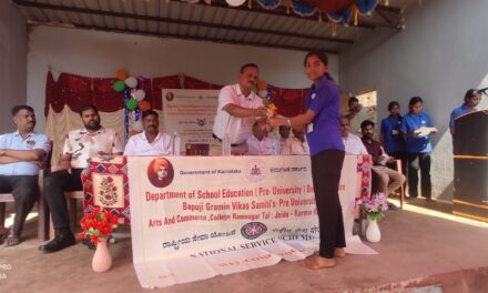 ರಾಮನಗರ BGVS ಪದವಿಪೂರ್ವ ಕಾಲೇಜಿನ NSS ಶಿಬಿರ ಯಶಸ್ವಿ