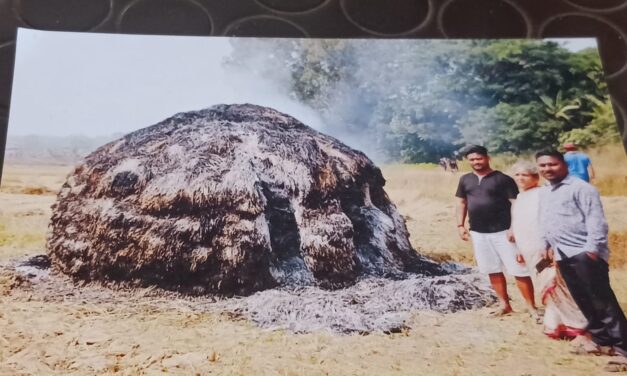 ಭತ್ತದ ಗೊಣವೆಗೆ ಬೆಂಕಿ ಬಿದ್ದ ಘಟನೆ ನಡೆದು 1 ವರ್ಷವಾದರೂ ಇಲ್ಲದ ಪರಿಹಾರ