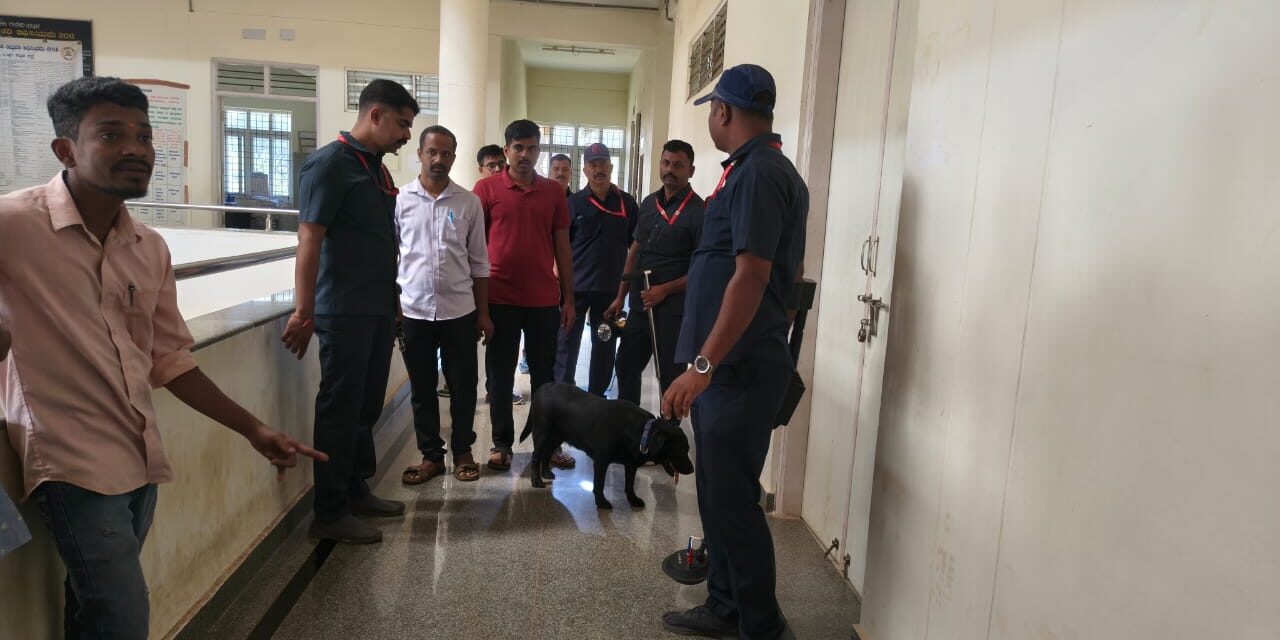 ಭಟ್ಕಳ ತಹಶೀಲ್ದಾರ್ ಕಚೇರಿಗೆ ಬಾಂಬ್ ಬೆದರಿಕೆ