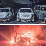 ಆಮದಳ್ಳಿಯಲ್ಲಿ ಅಗ್ನಿ ಅವಘಡ;ಮೂರು ವಾಹನಗಳು ಭಸ್ಮ