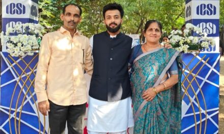 ಗುಂದ ದ ಶೇವಾಳಿಯ CS ಪ್ರತೀಕ್  ದೇಸಾಯಿ ಸಾಧನೆ