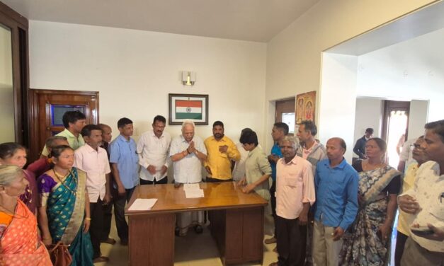 ಶಾಸಕ ಆರ್ ವಿ ದೇಶಪಾಂಡೆ ಅಧ್ಯಕ್ಷತೆಯಲ್ಲಿ ಹಳಿಯಾಳದಲ್ಲಿ ಸಭೆ