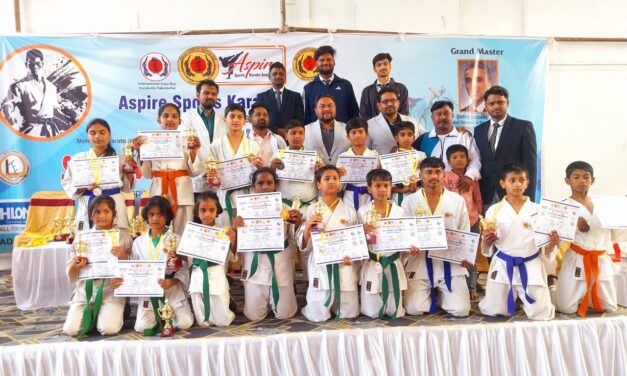 ಜೋಯಿಡಾ ಅಸ್ಪೈರ್ ಸ್ಪೋರ್ಟ್ಸ್ ಕರಾಟೆ ಆಕಾಡೆಮಿಯ ವಿದ್ಯಾರ್ಥಿಗಳ ಸಾಧನೆ