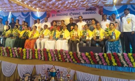 ಶ್ರೀ ರಾಮನಾಥ ಪ್ರೌಢಶಾಲೆ ಊರಕೇರಿ ರಜತಸಂಭ್ರಮ / ಜೋಸಫ್ ಸರ್ ಗೆ ಸನ್ಮಾನ