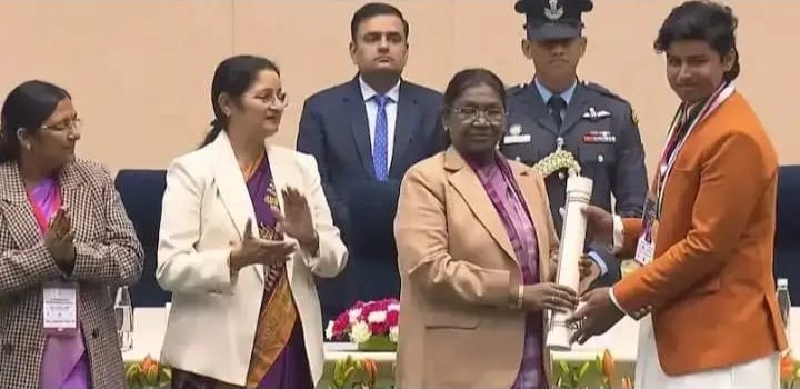 ಕ್ರಿಕೆಟ್ ಪ್ರತಿಭೆ ಸೂರ್ಯವಂಶಿಗೆ ರಾಷ್ಟ್ರೀಯ ಬಾಲ ಪುರಸ್ಕಾರ ಪ್ರದಾನ