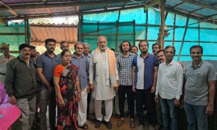 ಸಂಸದ ಕಾಗೇರಿಯವರಿಂದ ಶಿರಸಿ ಹೆಗಡೆಕಟ್ಟಾ ಗ್ರಾಮದ ಮೀನು ಸಾಕಣೆ ಕೇಂದ್ರ ವೀಕ್ಷಣೆ