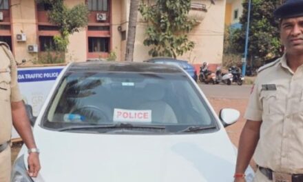 ಕಾರಿಗೆ Police ಬೋರ್ಡ ಹಾಕಿಕೊಂಡು ಗೋವಾಕ್ಕೆ ಬಂದ ಪ್ರವಾಸಿಗರು