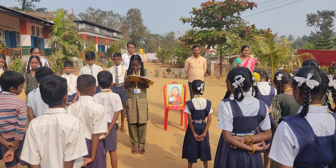 ಹನುಮಾನಲೇನ ಶಾಲೆಯಲ್ಲಿ ಸಾವಿತ್ರಿಬಾಯಿ ಪುಲೆ ಜನ್ಮ ದಿನಾಚರಣೆ