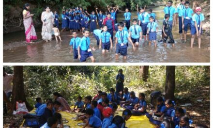 ನಂದಿಗದ್ದೆ ಶಾಲೆಯ ವತಿಯಿಂದ ದಾತೋಡಿಯಲ್ಲಿ ಹೊರಸಂಚಾರ ಕಾರ್ಯಕ್ರಮ