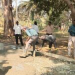 ಯಳಂದೂರಿನಲ್ಲಿ ಕಾಂಕ್ರೀಟ್ ರಸ್ತೆ ನಿರ್ಮಾಣ