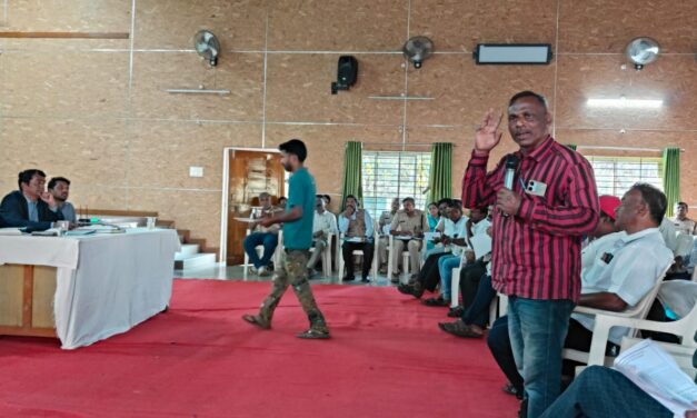 ಕಾಳಿ ಹುಲಿ ಯೋಜನೆ ಮತ್ತು ಹಳಿಯಾಳ ಅರಣ್ಯ ವಿಭಾಗಳ ಮೂಲ ನಿವಾಸಿಗಳ ಜಂಟಿ ಸಭೆ