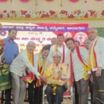 17 ನೇ ಜಿಲ್ಲಾ ಕನ್ನಡ ಸಾಹಿತ್ಯ ಸಮ್ಮೇಳನದ ಸರ್ವಾಧ್ಯಕ್ಷರಿಗೆ ಸನ್ಮಾನ