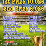 ನಗರಬಾವಿಯಲ್ಲಿ ಜ.14 ರಿಂದ 15 ರವರೆಗೆ ಎರಡು ದಿನಗಳ ಟೆನ್ನಿಸ್ ಬಾಲ್ ಕ್ರಿಕೆಟ್ ಪಂದ್ಯಾವಳಿ