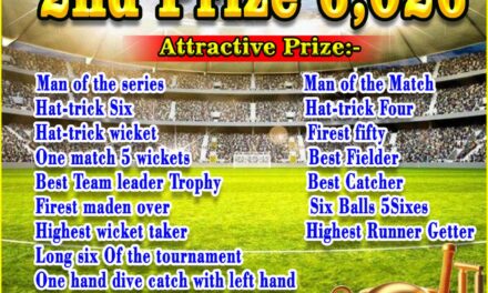 ನಗರಬಾವಿಯಲ್ಲಿ ಜ.14 ರಿಂದ 15 ರವರೆಗೆ ಎರಡು ದಿನಗಳ ಟೆನ್ನಿಸ್ ಬಾಲ್ ಕ್ರಿಕೆಟ್ ಪಂದ್ಯಾವಳಿ