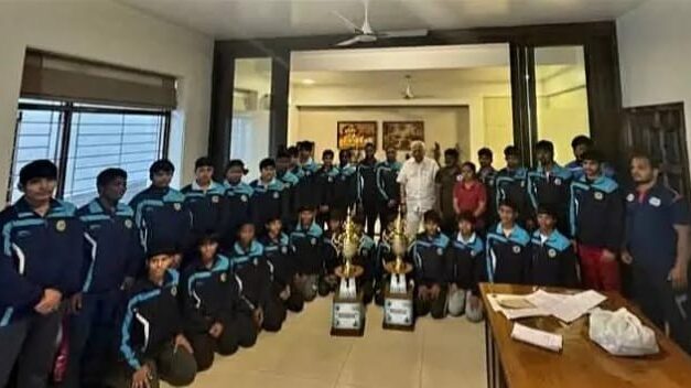 ಮಂಗಳೂರು ಬೀಚ್ ಕುಸ್ತಿ: ಹಳಿಯಾಳ ಕ್ರೀಡಾ ವಸತಿ ನಿಲಯದ ಕುಸ್ತಿಪಟುಗಳಿಗೆ ಅಭಿನಂದನೆ